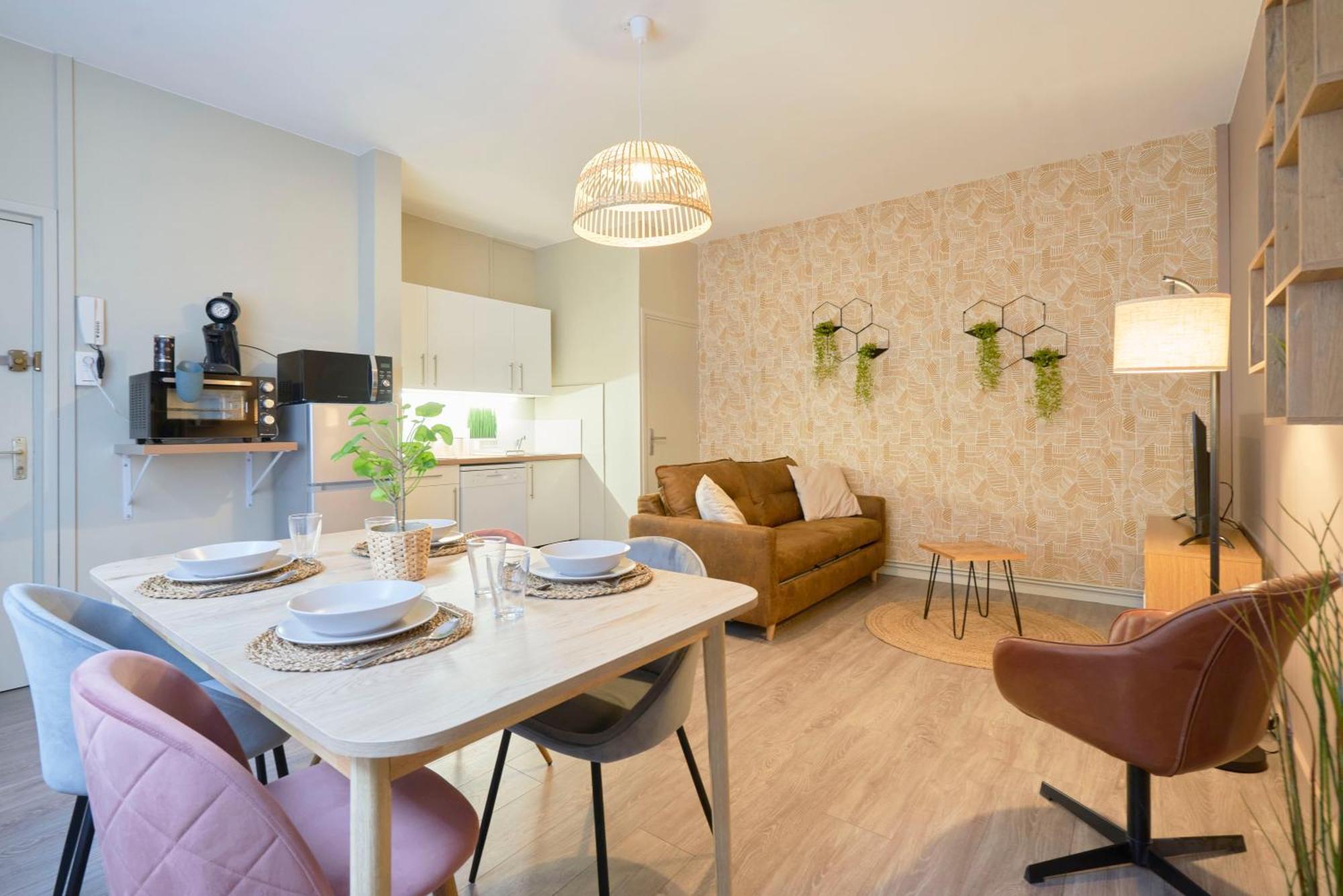 Ferienwohnung Locationstourcoing - Le 100 Exterior foto